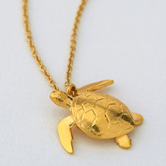 Alex Monroe Sea Turtle Necklace