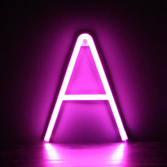 Neon LED Letter - Pink