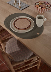 OYOY Living Ribbo Placemat Olive - Set of 2