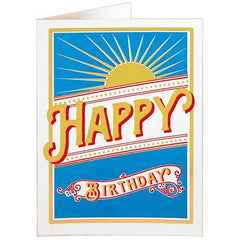 Rays Birthday Card - Archivist Press