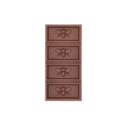 Rococo Chocolates - Milk Chocolate Sea Salt Bee Bar