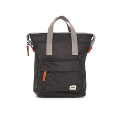 Roka Bantry Medium Sustainable Nylon Black Backpack