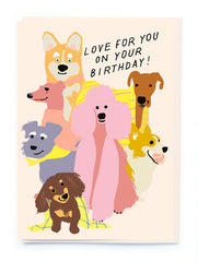 Noi Publishing Dog Birthday Card