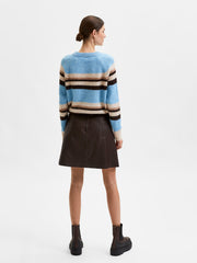 Selected Femme Fibi Leather Skirt