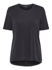 Ella Modal Black T-Shirt - Selected Femme