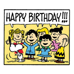 Snoopy Happy Birthday Square Card