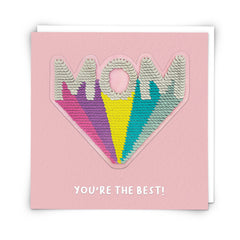 Mom Sequin Card - Redback Cards