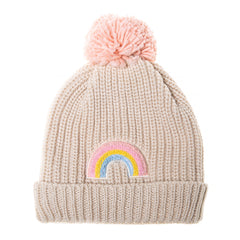 Rockahula Kids Dreamy Rainbow Knit Bobble Hat