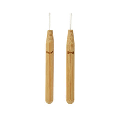 Kikkerland His & Hers Bamboo Interdental brushes - Set of 8