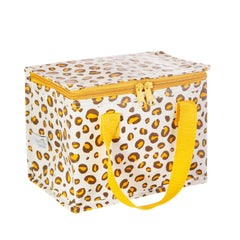 Sass & Belle Natural Leopard Print Lunch Bag