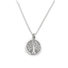 Tales From The Earth Silver Tree of Life Necklace