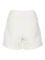 Vero Moda Loose Denim Shorts - Cloud Dancer