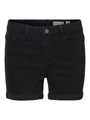 Vero Moda Black Fold Shorts