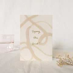 Wanderlust Tying The Knot Card