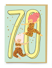 Noi Publishing Age 70 Birthday Card
