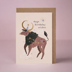 Sister Paper Zodiac Birthday Card- Various Designs