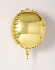 Gold Orb Metallic Party Balloon