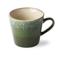 HKliving 70's Ceramics Cappuccino Mug - Grass