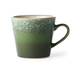 HKliving 70's Ceramics Cappuccino Mug - Grass