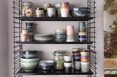 HKliving 70's Ceramics Mugs - Set of 6