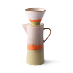 HKliving 70's Ceramics Coffee Pot - Saturn