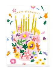 Noi Publishing Floral Cake Birthday