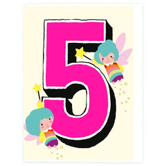 Noi Publishing Age 5 Fairies Birthday