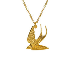 Alex Monroe Swooping Swallow Necklace