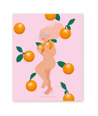 Noi Publishing - Nudie Girl and Oranges Print