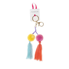 Rockahula Kids Mexicana Pom Pom Bag Charm Pastel