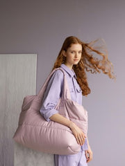 Tinne + Mia Camill Puffy Weekend Bag - Orchid Bloom