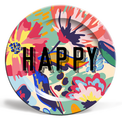 Art Wow Happy Plate