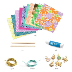 Djeco Paper Beads Stylish & Golden