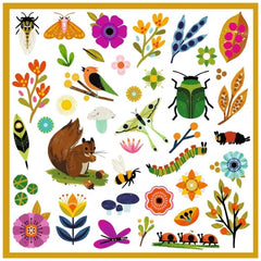 Djeco Paper Stickers - Garden