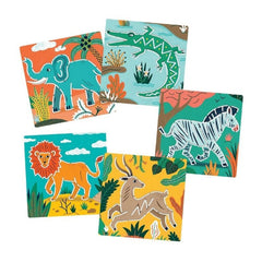 Djeco Stencils Wild Animals