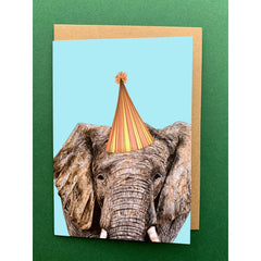 Max Made Me Do It Elephant Card