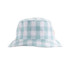 Rockahula Kids Retro Check Sun Hat Green