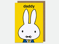 Miffy Daddy Card