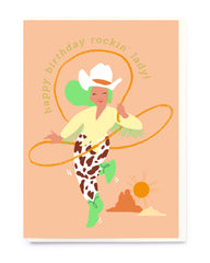 Noi Publishing Happy Birthday Rockin’ Lady Card