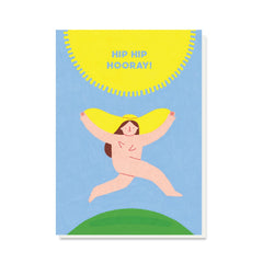 Stormy Knight Super Sun Hat Birthday Card