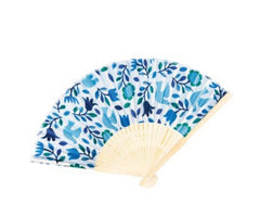 Rex London Folk Doves Bamboo Fan