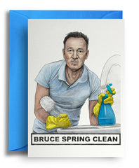 Quite Good Cards - Bruce Spring Clean