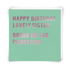 Redback Cards Sister Prosecco