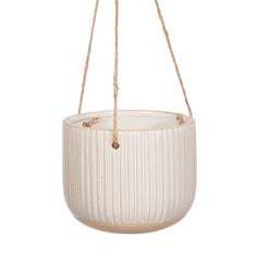 Sass & Belle Grooved Hanging Planter