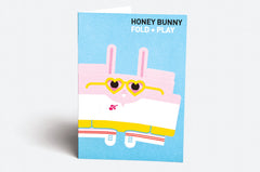 Honey Bunny - Fold + Play Greeting Card
