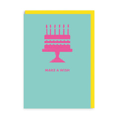 Ohh Deer Cake Icon Birthday Card