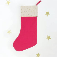 Rockahula - Starry Christmas Stocking Red