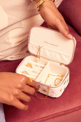 Estella Bartlett Mini Jewellery Box - Cream Icons
