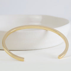 Lisa Angel Polished Gold Bangle