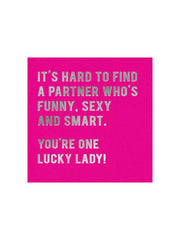 Lucky Lady - Redback Cards